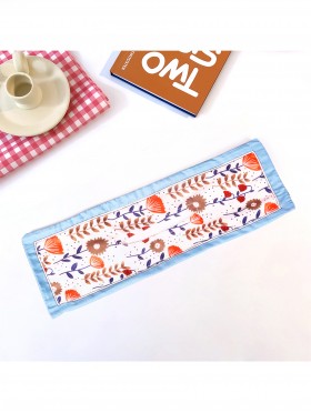 FloralPatterned  Hair Bun Maker/Bag Accent